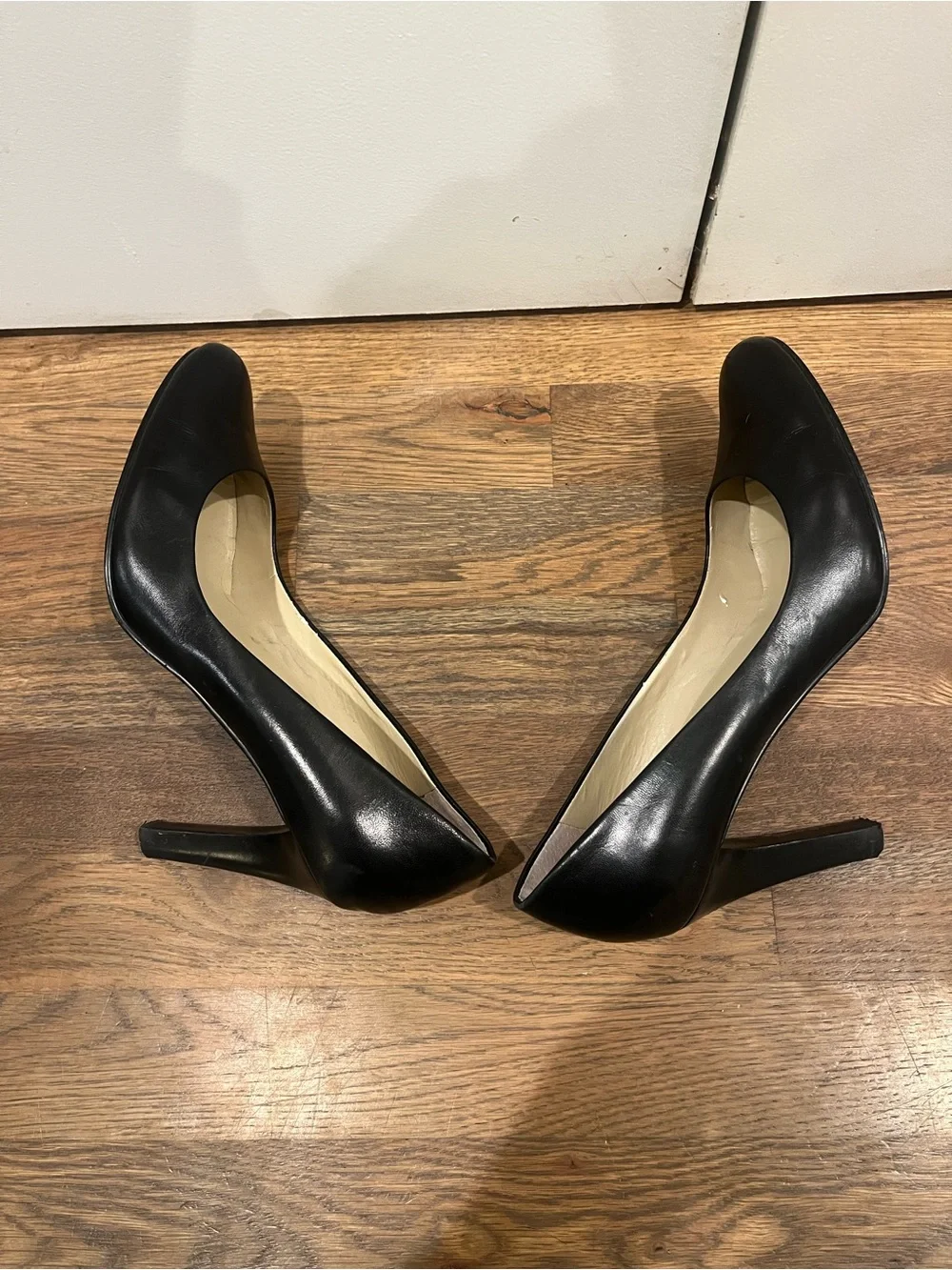 Lauren Ralph Lauren Classic Black Women's Leather Pumps 9.5B